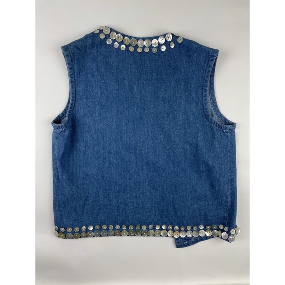 Double D Ranch Denim Vest - Picture 4 of 5